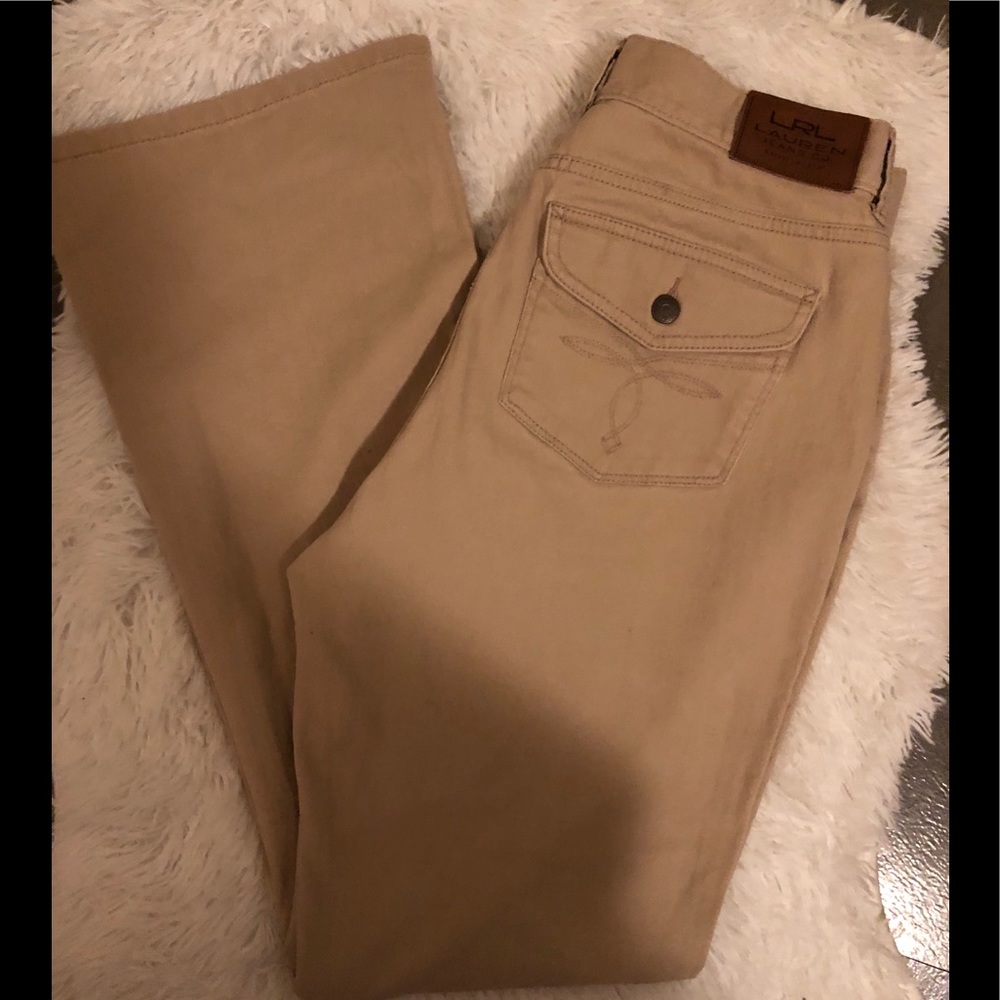 ⚡️⚡️Ralph Lauren tan jeans⚡️⚡️